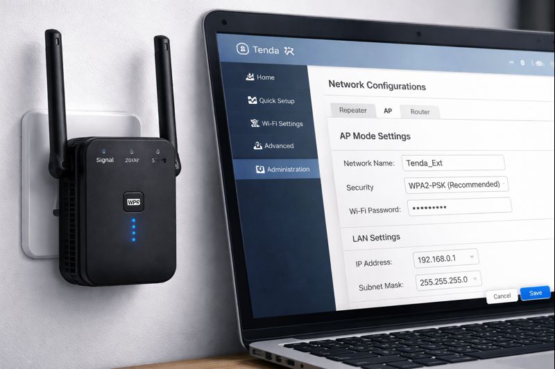 network configuration settings